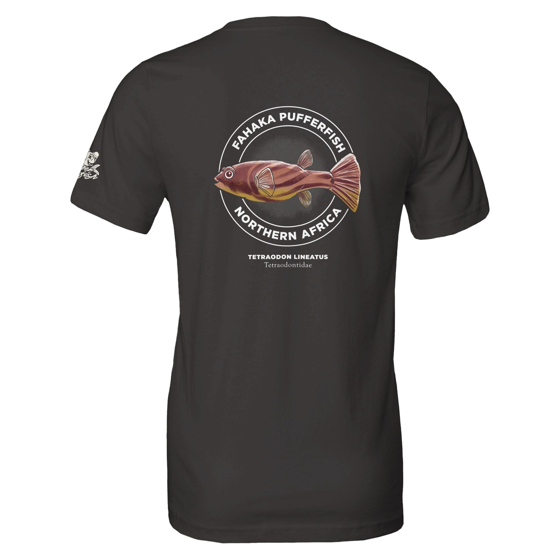 Fahaka pufferfish print t shirt